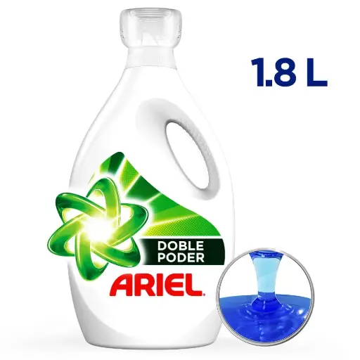 [27052] Detergente Liquido Doble Poder Ariel 6x1.8L 