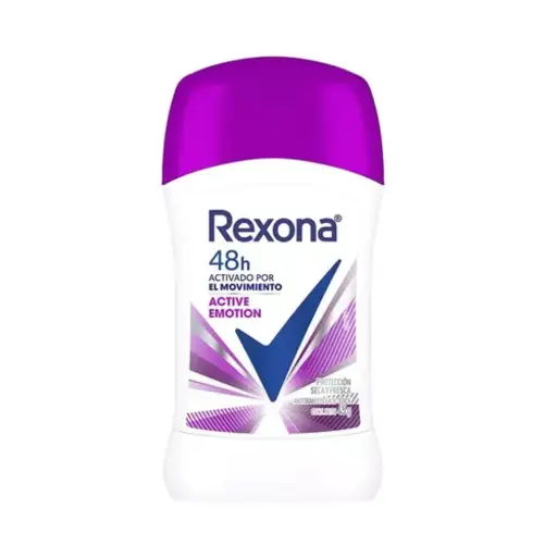 [48082] Desodorante barra Mujer Active Emotion REXONA 12x50gr