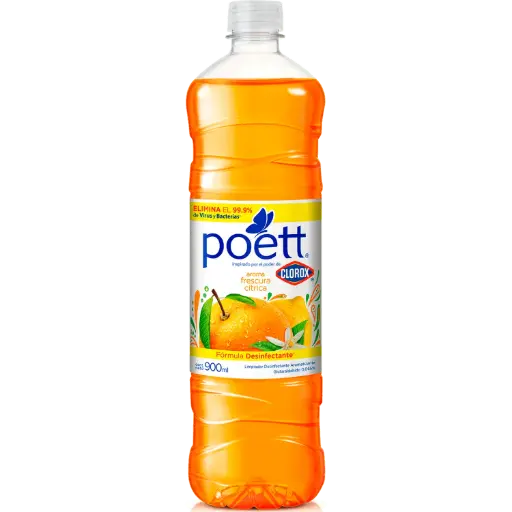 [65082] Limpia Piso Frescura Tropical POETT 12x900ml