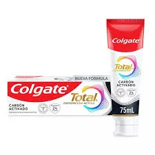 [72071] Pasta de dientes Total 12 Carbón COLGATE 12x75ml
