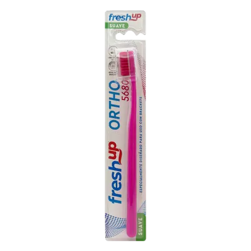 [45152] Cepillo Ortopedico c/tapa FreshUp 12x1un