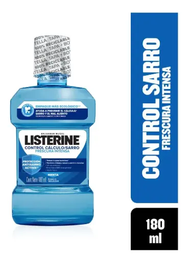 [119022] Enjuague Bucal Control Sarro LISTERINE 12x180ml