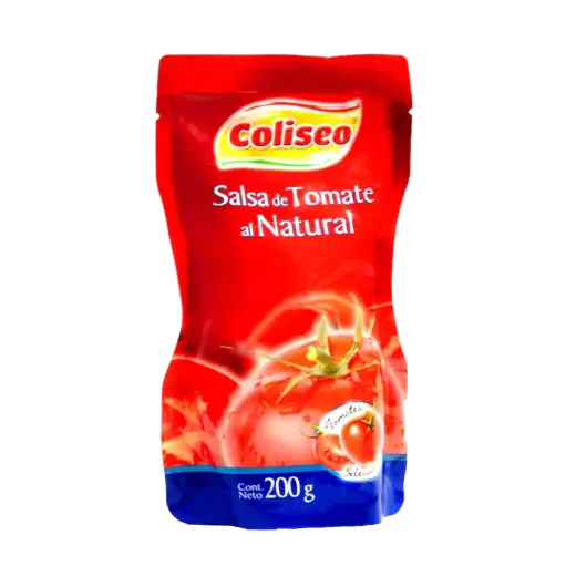 [122092] Salsa de Tomates Natural COLISEO 36x200gr 