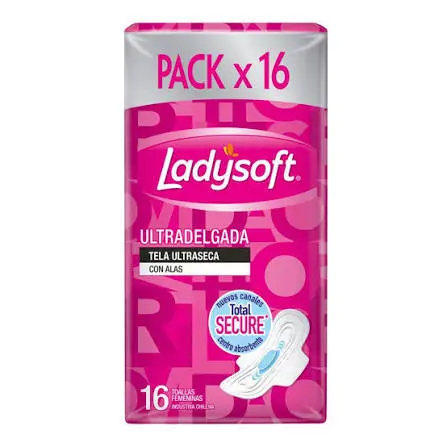 [128012] Toalla Femenina día Rosa LADYSOFT 12x16un
