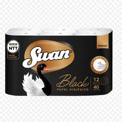 [10251] Papel Higienico Black SWAN 6x4x40mts
