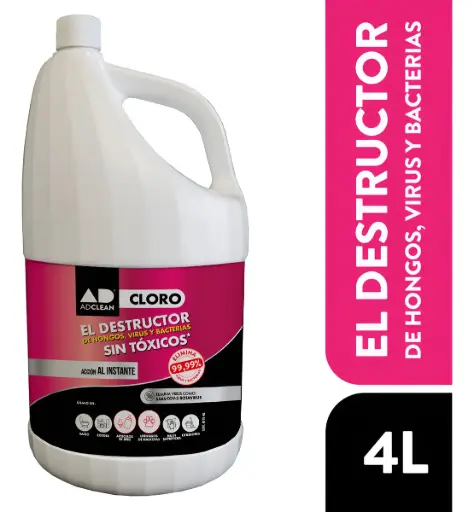 [34022] Cloro ADCLEAN 4x4L