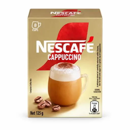 [148022] Café Instantáneo Capuccino NESCAFÉ 8x14gr