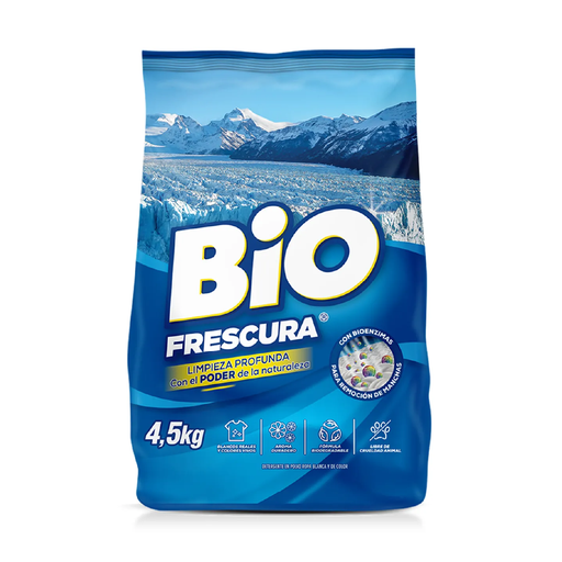 [21022] Detergente en polvo Azul BIOFRESCURA 4x4,5kg